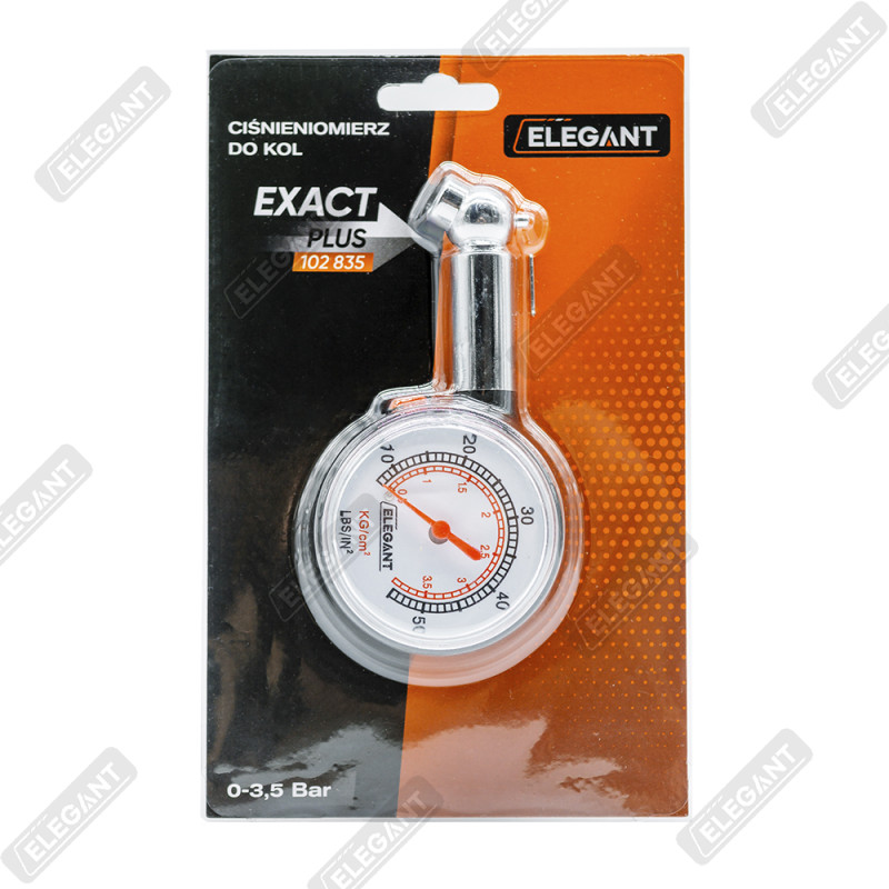 Манометр Elegant Plus пластиковий, 0-50 psi