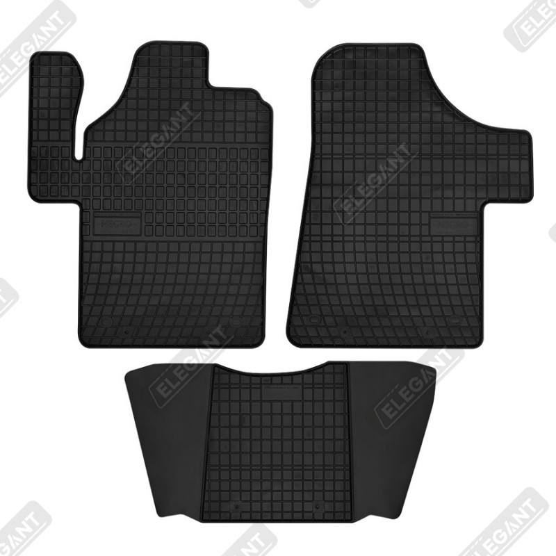 Килимки автомобільні гумові Mercedes Vito 2/3M 2003-......