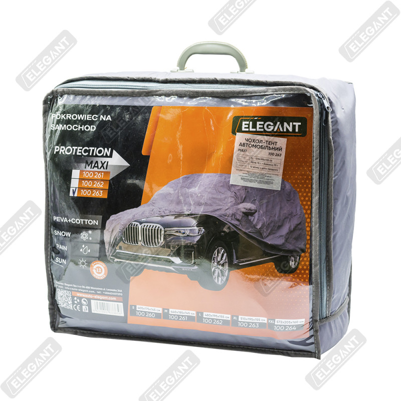 Чохол-тент автомобільний Elegant MAXI SUV PEVA + сумка, М