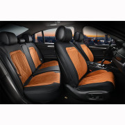3D чохли на автомобільні сидіння Elegant MODENA комплект коричневі 