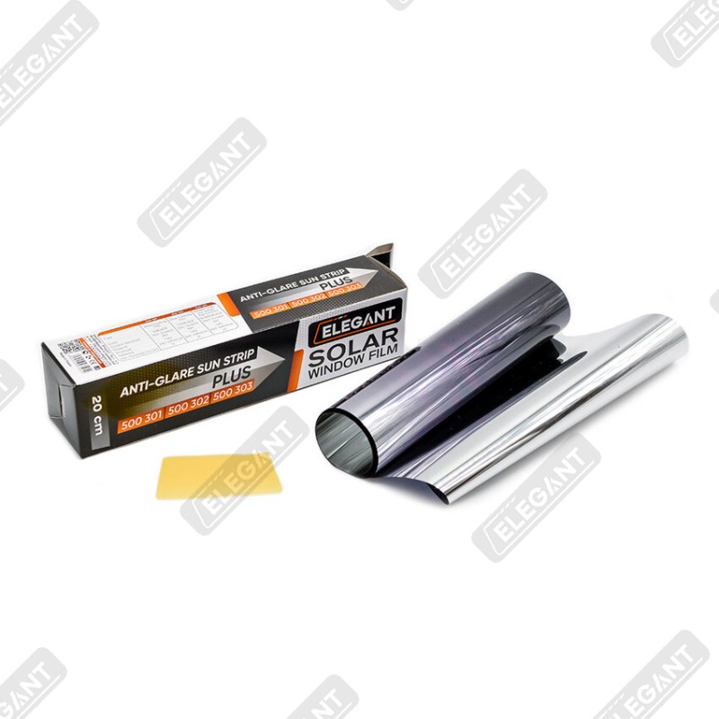 Плівка тонувальна на лобове скло SILVER/BLACK 0.2x1,5