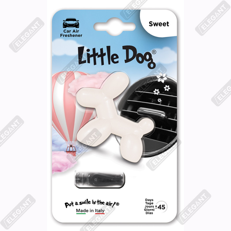 Ароматизатор на дефлектор Little Dog SWEET (white) Ароматизатор на дефлектор Little Dog SWEET (white)