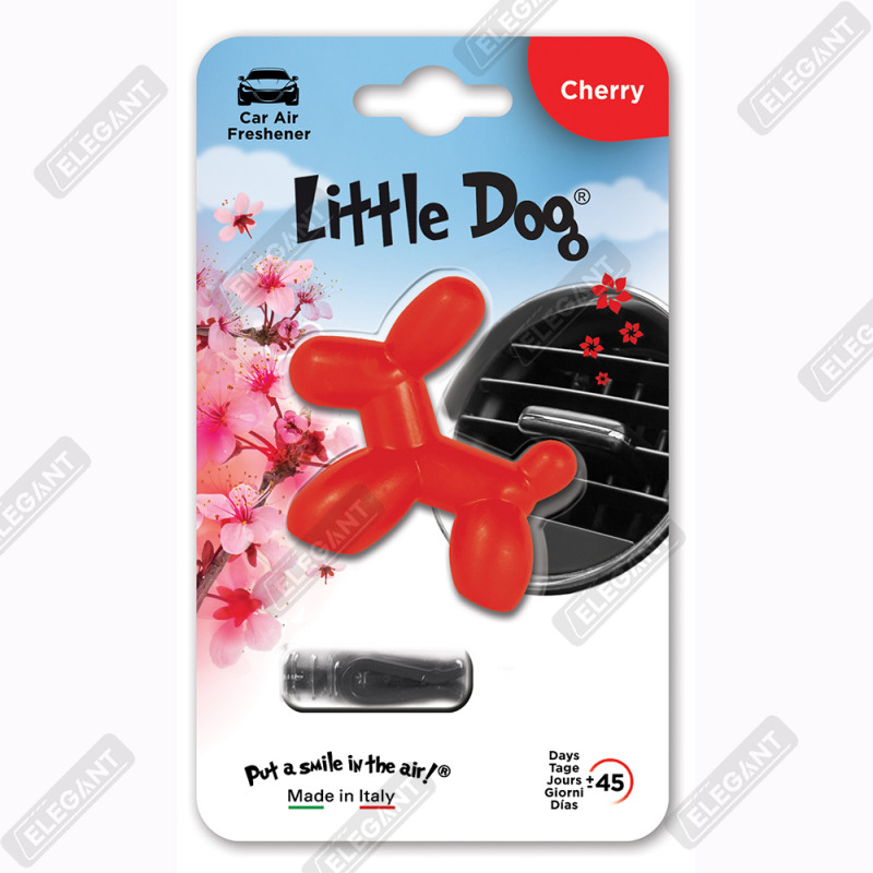 Ароматизатор на дефлектор Little Dog® CHERRY (red)