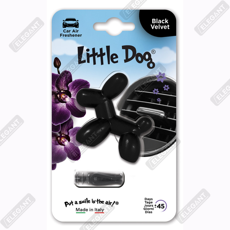 Ароматизатор на дефлектор Little Dog BLACK VELVET (black) Ароматизатор на дефлектор Little Dog BLACK VELVET (black)
