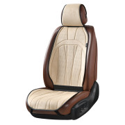 Накидки на автомобільні сидіння Elegant Plus ANCONA передні (2шт.) бежеві