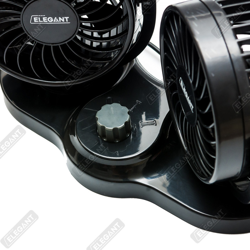 Вентилятор подвійний Elegant Maxi 5V 4" USB