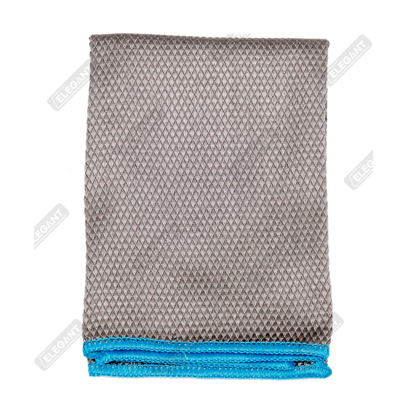 Серветка з мікрофібри для скла та дзеркал професійна Elegant Maxi 35×35 см