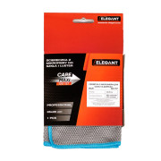 Серветка з мікрофібри для скла та дзеркал професійна Elegant Maxi 35×35 см