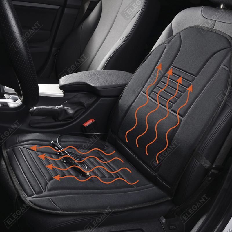Накидка з підігрівом для автомобільного сидіння Elegant Plus 96х46 см