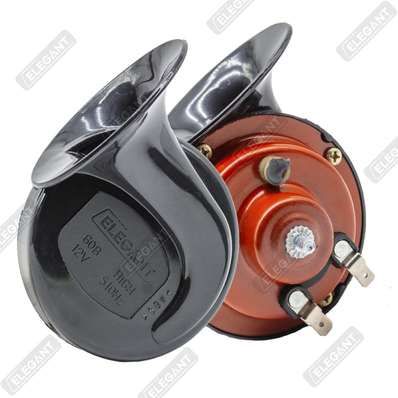 Сигнал звуковий «равлик» Elegant Compact 12V 2-тоновий 
