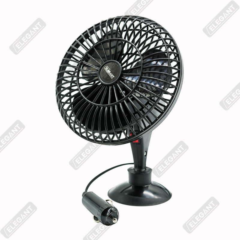 Вентилятор поворотний пластиковий Elegant Compact 12V 5"