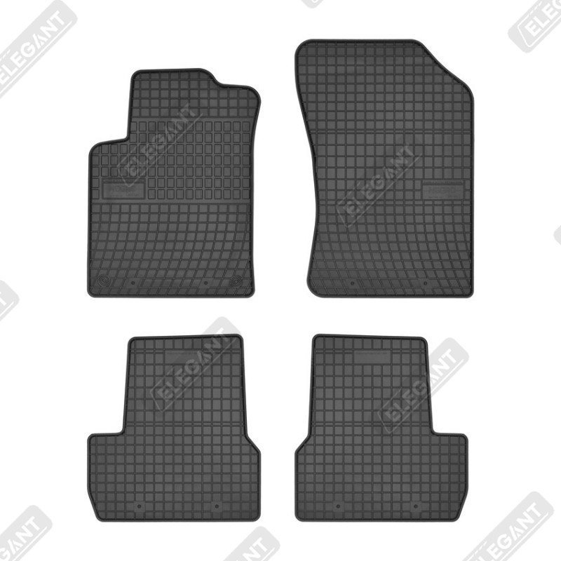 Килимки автомобільні гумові Citroen C3 II 2009-.......