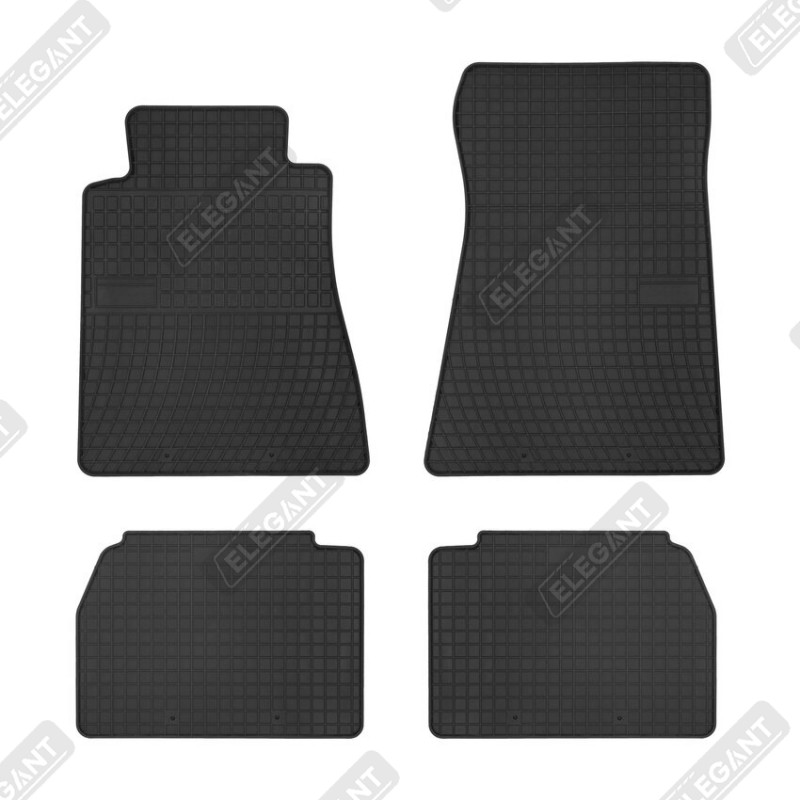 Килимки автомобільні гумові Mercedes W 201 E190 1982-1993