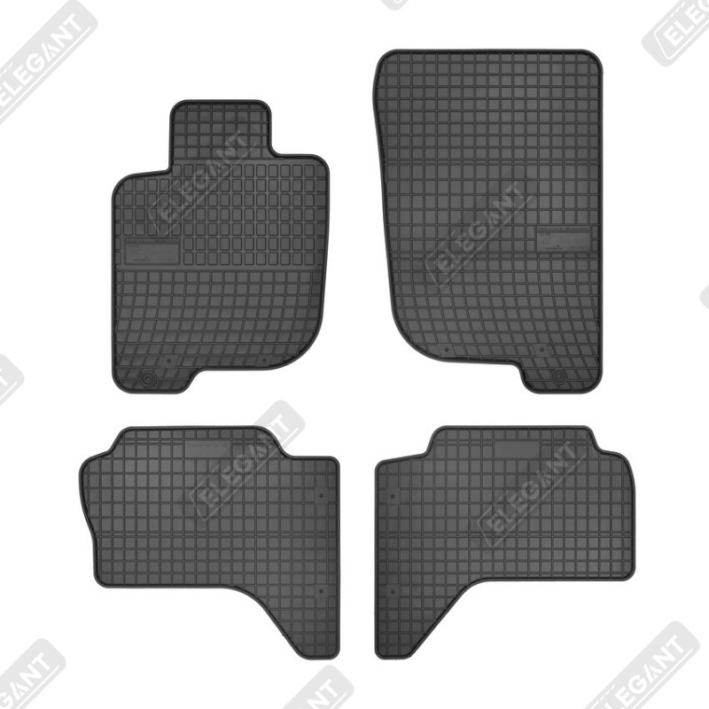 Килимки автомобільні гумові Mitsubishi L200 2007-.......