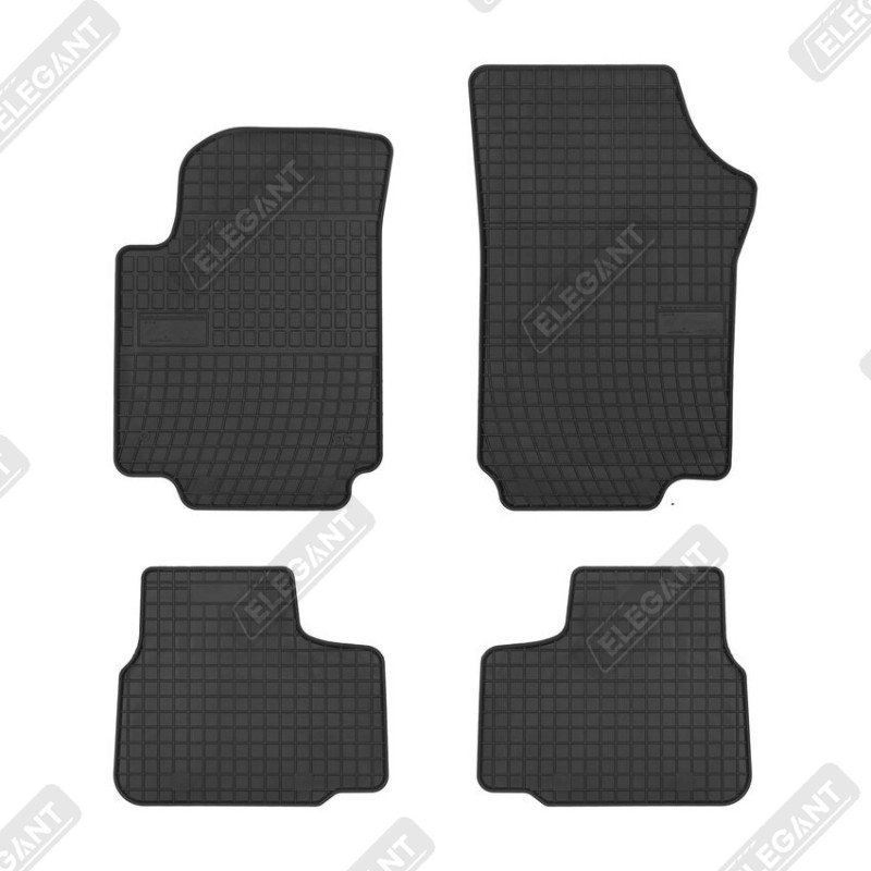 Килимки автомобільні гумові Skoda Citigo 2012-.......