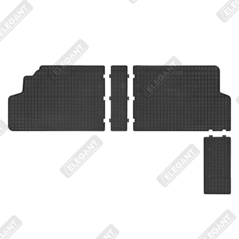 Килимки автомобільні гумові Toyota ProAce - 2nd row 2013-......