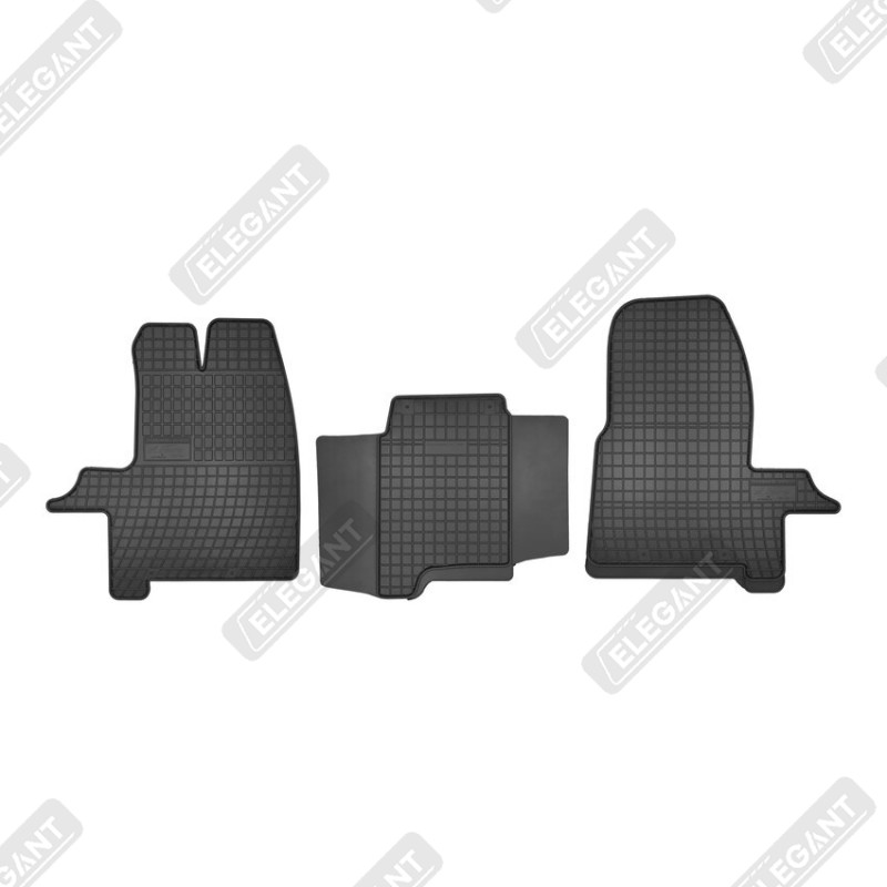 Килимки автомобільні гумові Ford Custom 2012-......