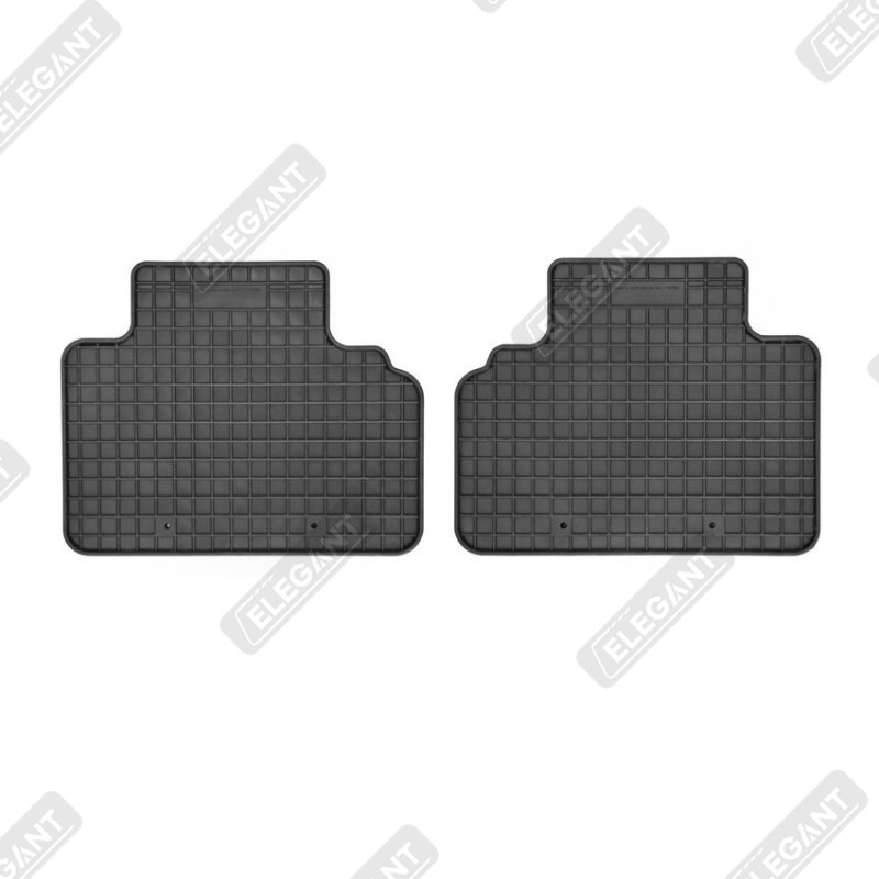 Килимки автомобільні гумові Ford Custom 2nd row 2012-......