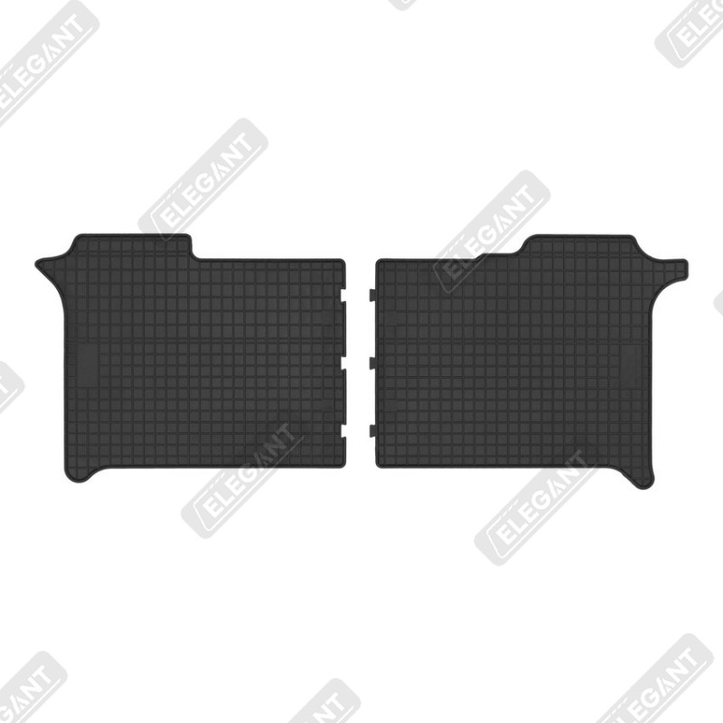 Килимки автомобільні гумові Man TGE 2 nd row 2017-......