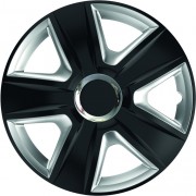 Ковпак 15" ESPRIT RC BLACK & SILVER (комплект 4 шт.)